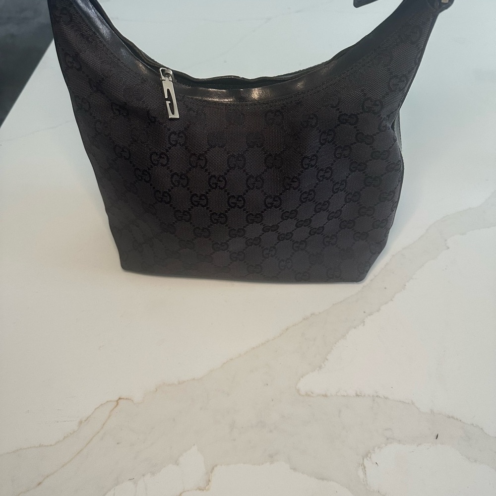 Gucci Black Monogram Women's Bag